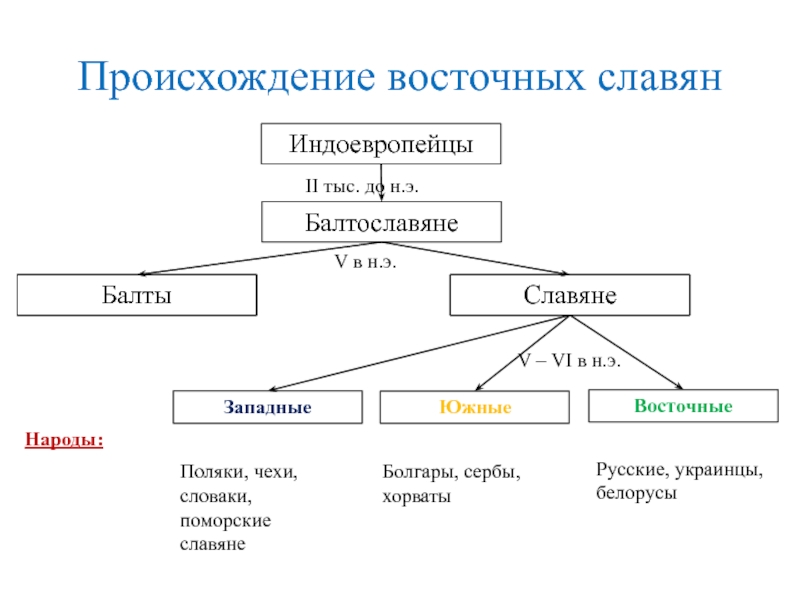 Восточная ветвь славян. Схема ветви восточных славян. Происхождение восточных славян индоевропейцы балтославяне схема. Славяне схема восточные западные Южные. Происхождение восточных славян таблица индоевропейцы балтославяне.